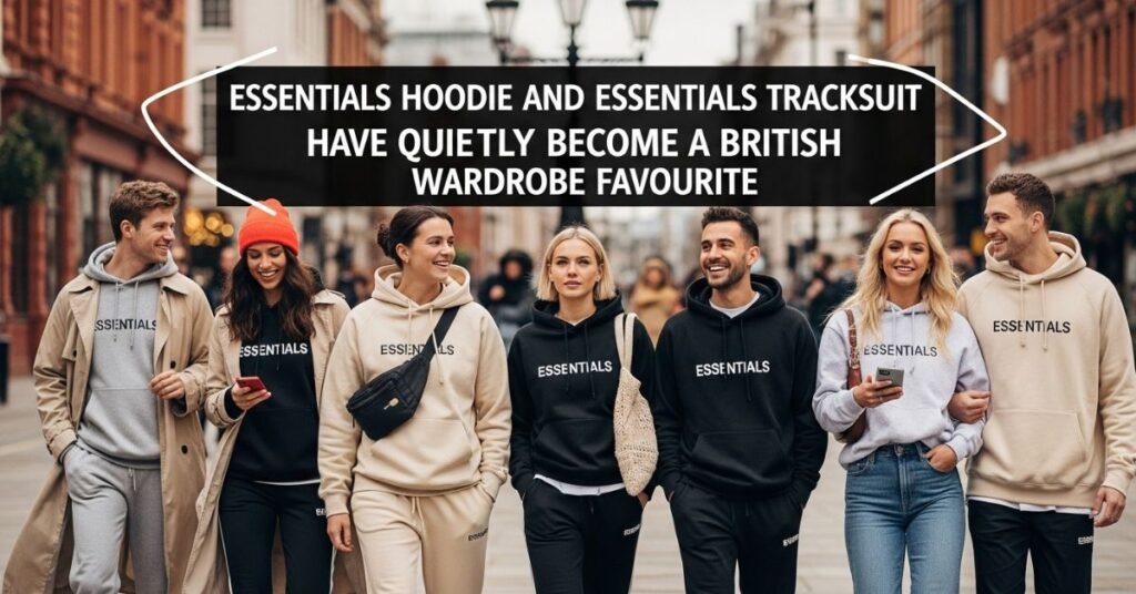 Essentials Hoodie and Essentials Tracksuit